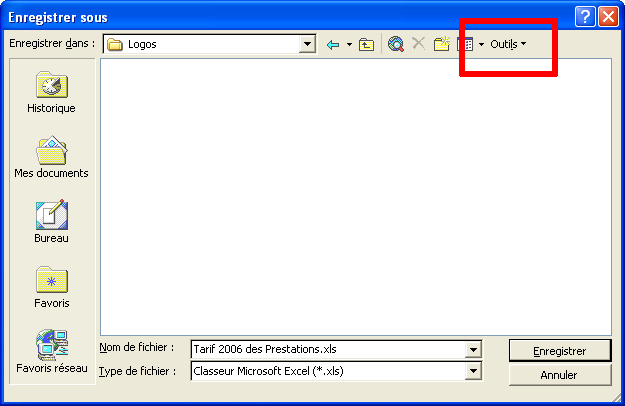 Excel Enregistrer